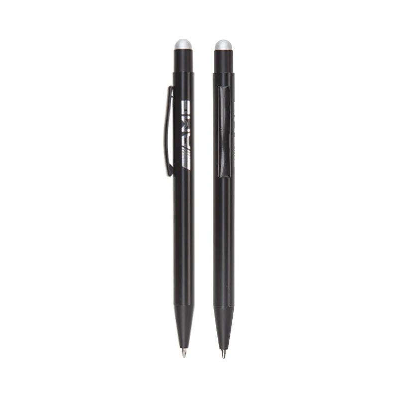 Metal Tükenmez Kalem Touchpen - Silver