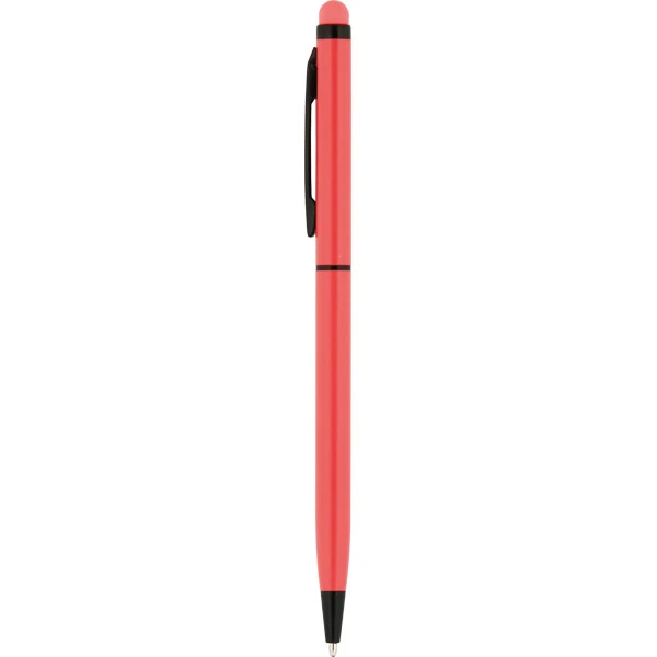 Metal Tükenmez Touch Pen Kalem (Dokunmatik Ekran) - Pembe