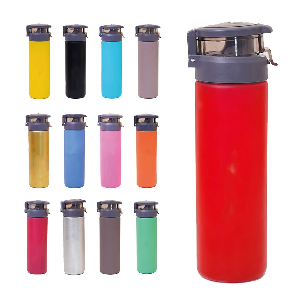 550 ml Plastik Kapaklı Cam Su Şişesi Promozone