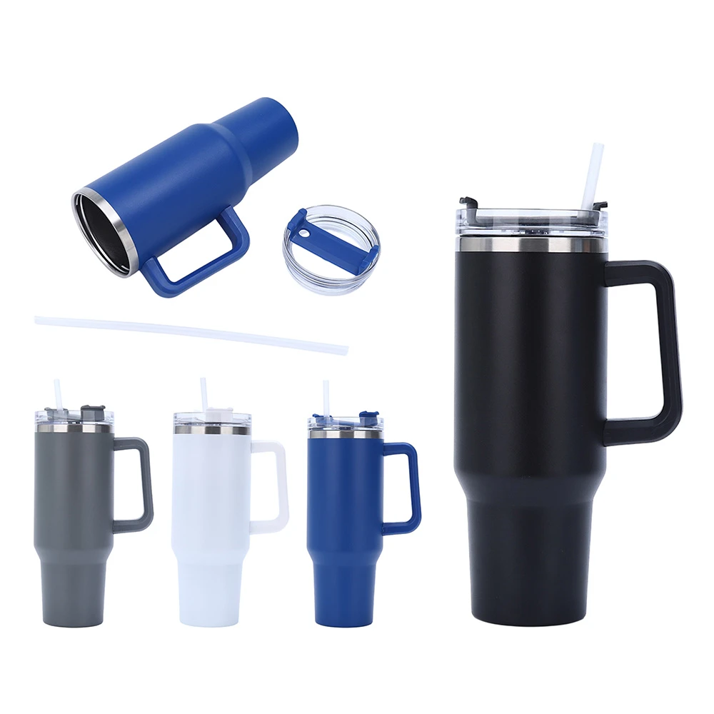 Paslanmaz Çelik Pipetli Termos 1180 ml Promozone