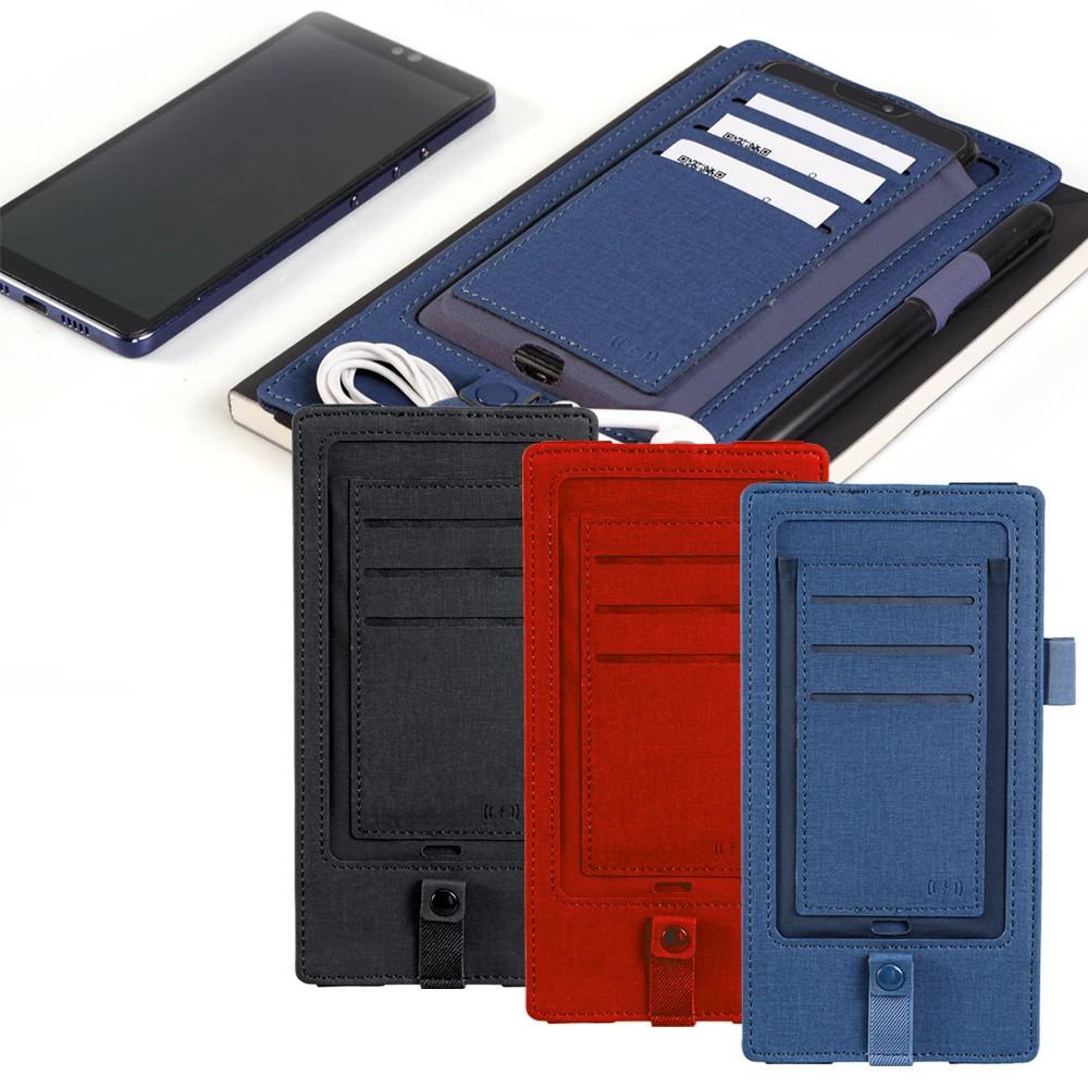 Wireless Şarj Özellikli Defter Kılıfı Promozone