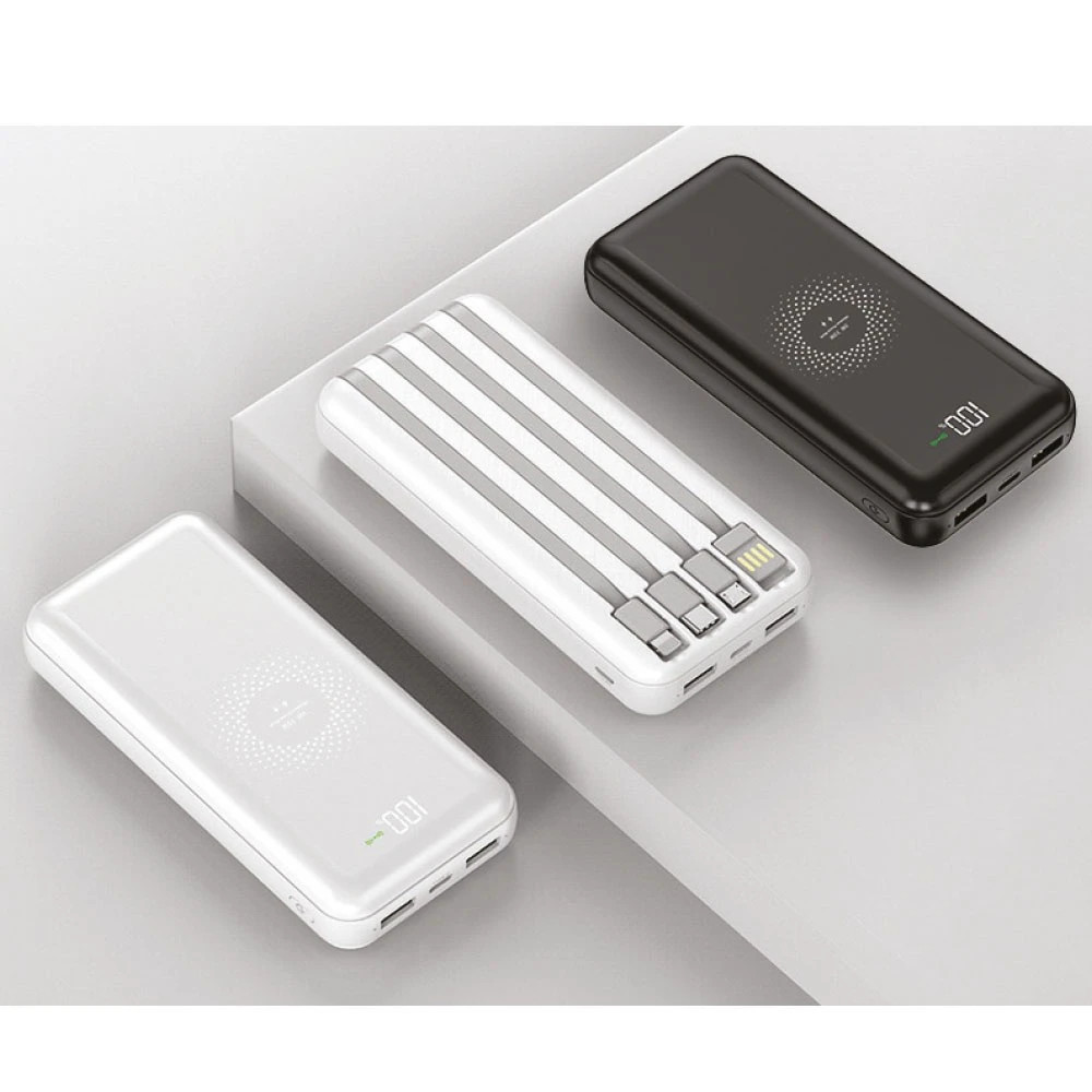 Dahili Kablolu Powerbank 20000 mAh Promozone