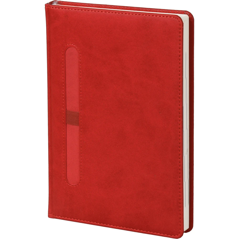 17 x 24 cm Termo Deri Sert Kapaklı Günlük Tarihli Ajanda 320 Sayfa 70 gr Çizgili İç Kağıt Krem Kalem Tutuculu Promozone