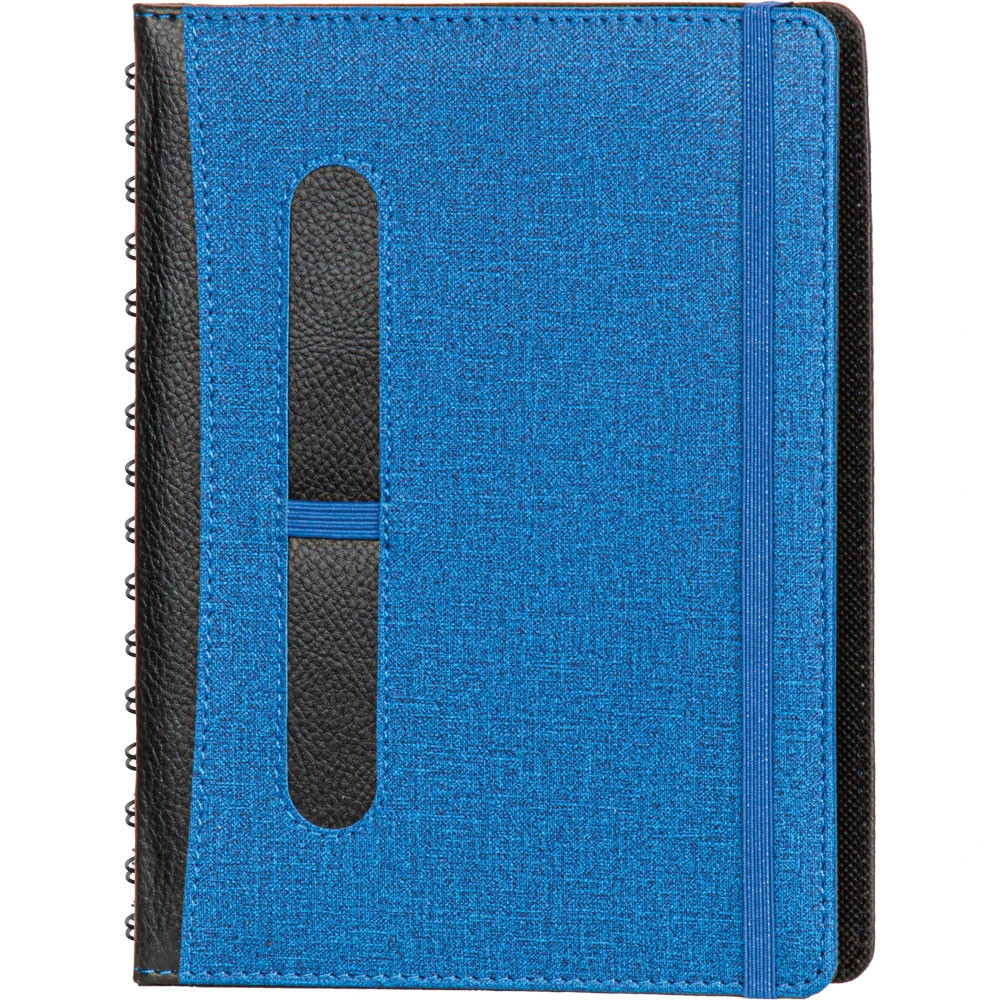 16,5 x 22 cm Gizli Spiralli Termo Deri Kapaklı Günlük Tarihli Ajanda 336 Sayfa 70 gr Ivory Krem Çizgili İç Kağıt Kalem Tutuculu Promozone