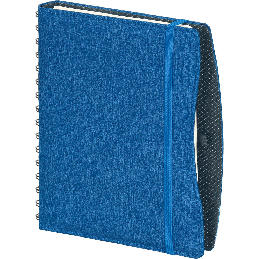 17 x 24 cm Gizli Spiralli Termo Deri Sert Kapaklı Günlük Tarihli Ajanda 336 Sayfa 70 gr Ivory Krem Kalem Tutuculu Promozone