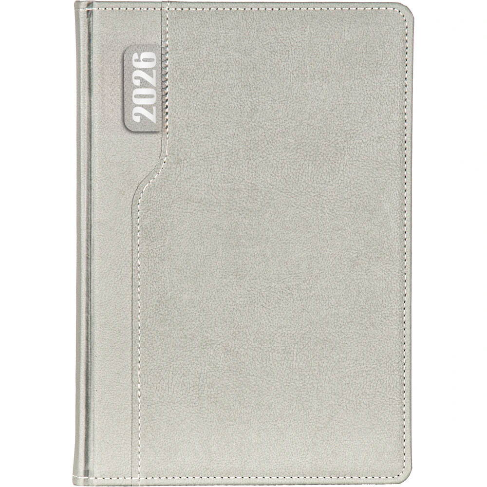 17 x 24 cm Termo PU Sert Kapaklı Günlük Tarihli Ajanda 320 Sayfa 70 gr Krem Çizgili İç Kağıt Promozone