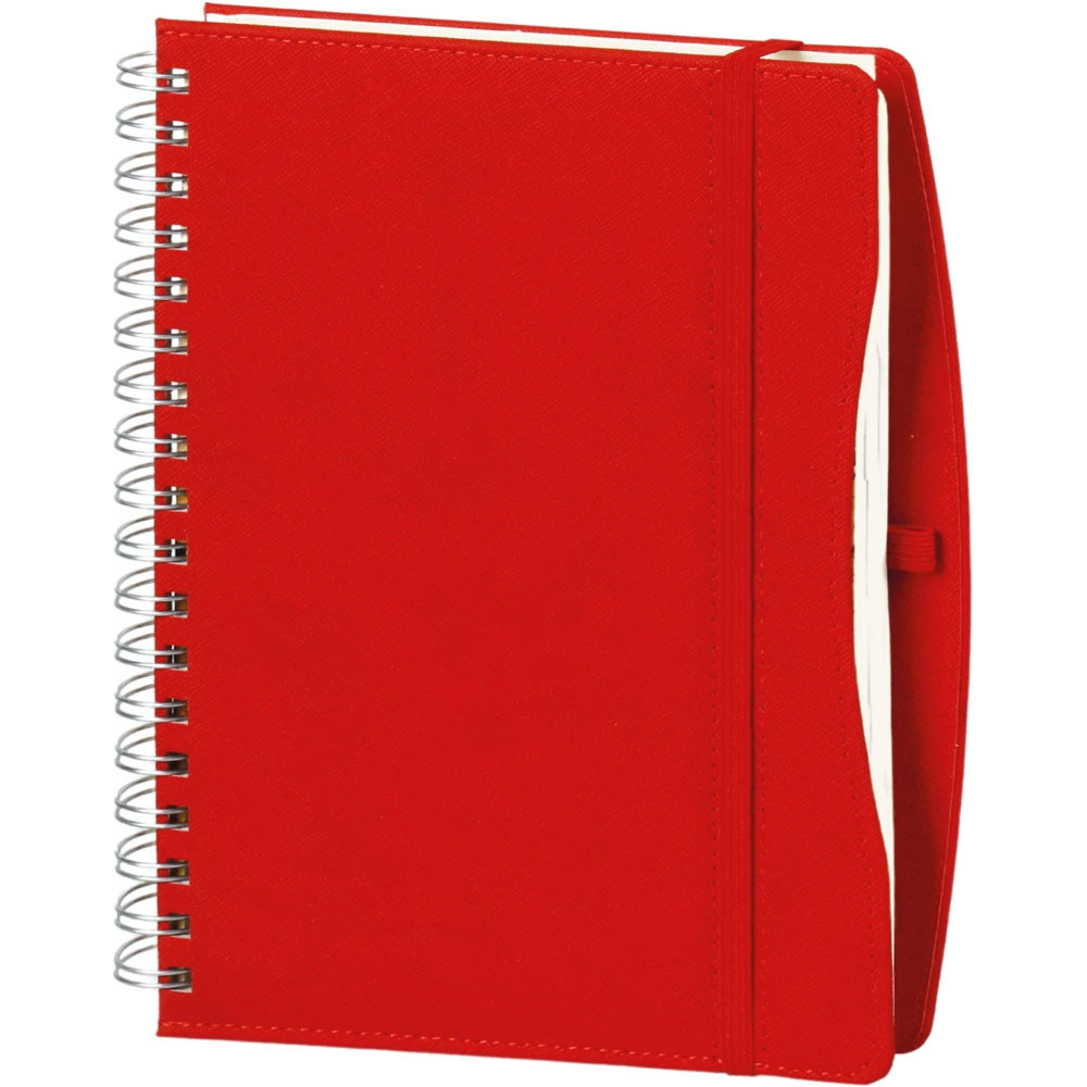 17 x 24 cm Spiralli Termo Deri Kapaklı Günlük Tarihli Ajanda 336 Sayfa 70 gr Ivory Çizgili Krem İç Kağıt Kalem Tutuculu Promozone
