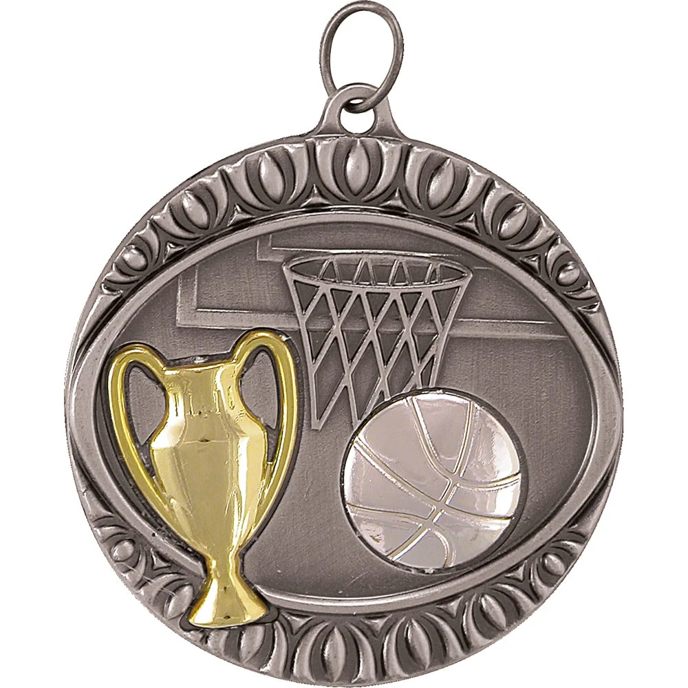 5 x 5 cm Basketbol Turnuvası Madalyası Promozone