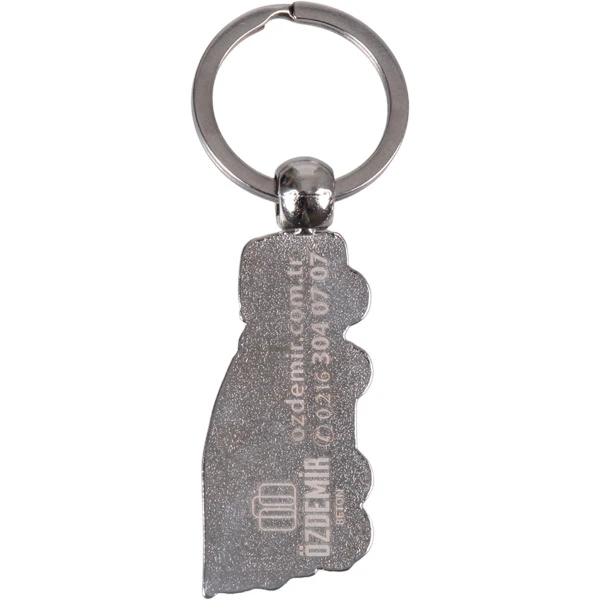 2,4 x 8,5 cm Tek Yön Anahtarlık Promozone