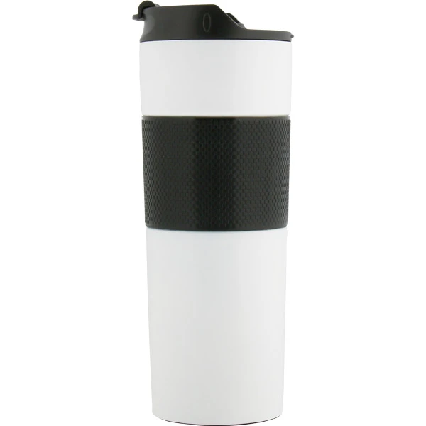 500 ML French Press Çelik Termos - Beyaz