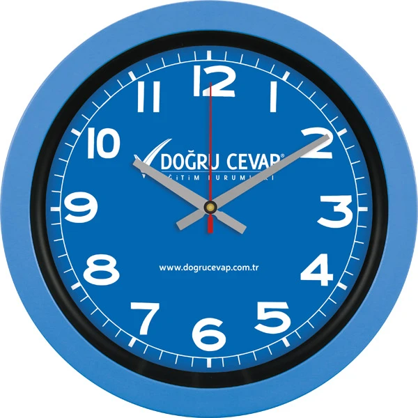  40 cm Plastik Duvar Saati Promozone