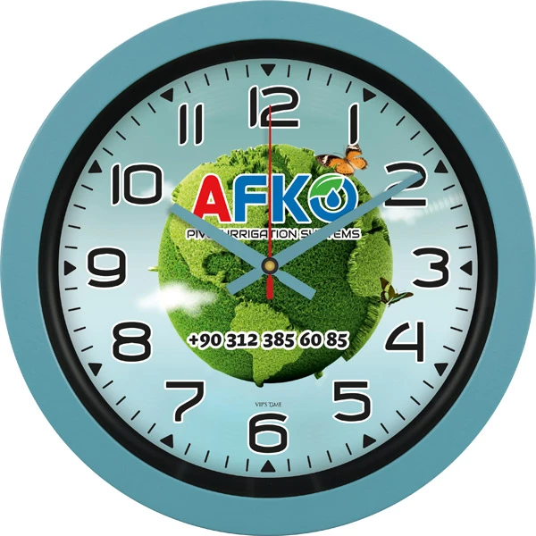  40 cm Plastik Duvar Saati Promozone