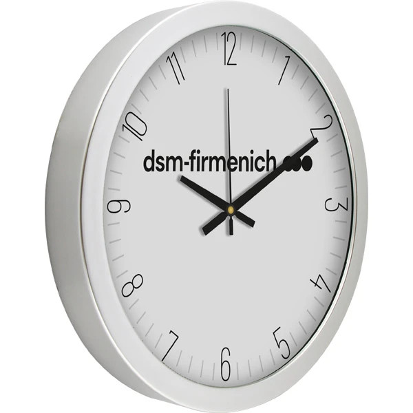  35 cm Metalize Duvar Saati Promozone