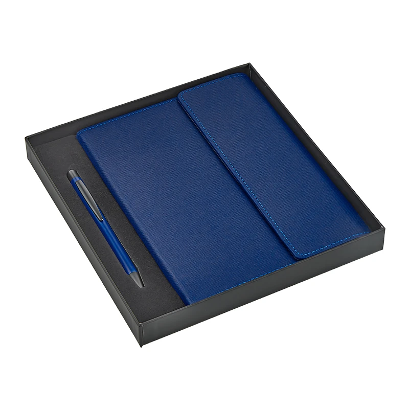 Hediyelik Set - Defter - Kalem Seti - Mavi