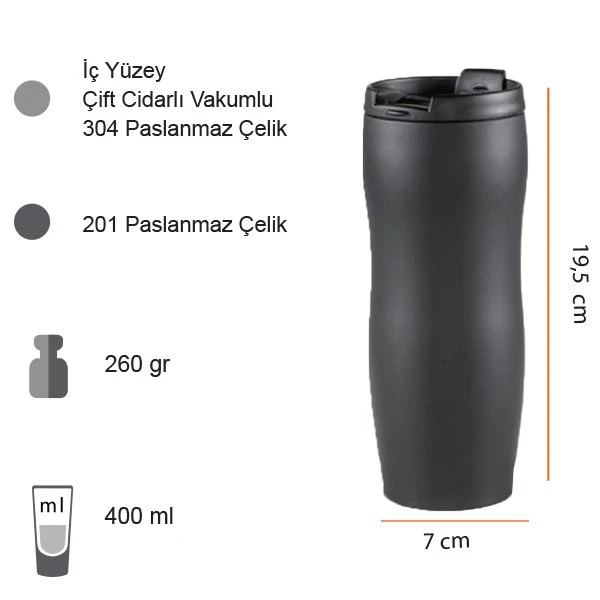 Termos Bardak 400 Ml Promozone