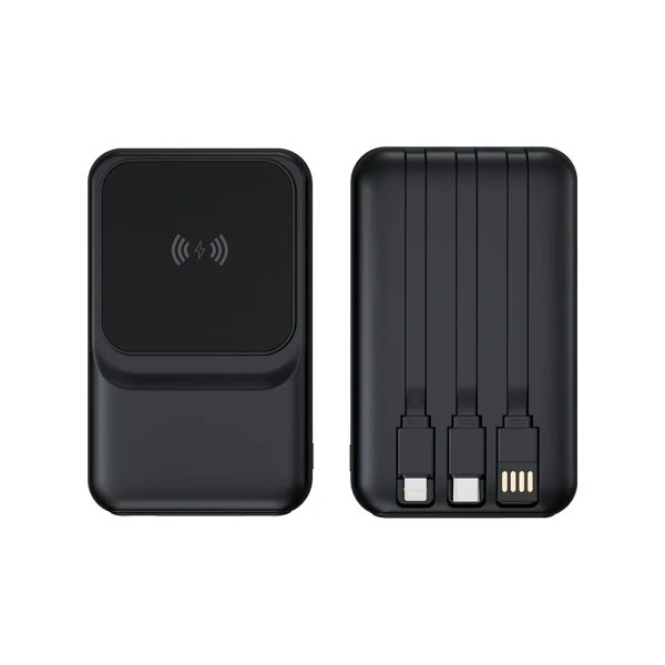 10.000 mAh 22.5W Hızlı Şarj, 15W Kablosuz Şarj ve Işıklı Logo Powerbank Promozone