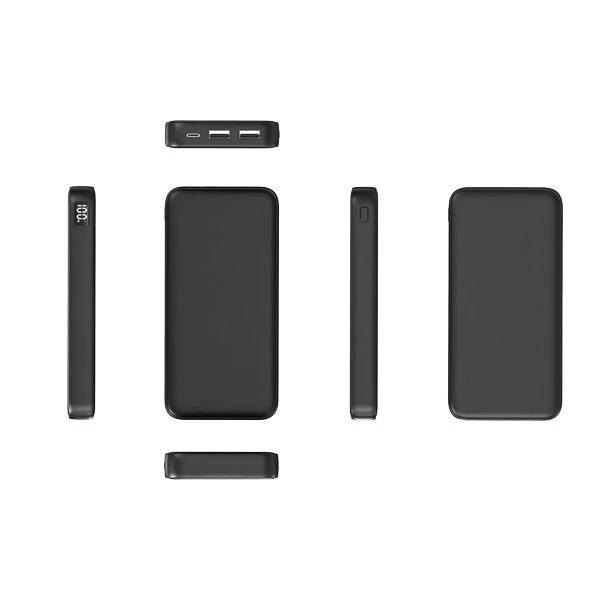 10.000 mAh Işıklı Powerbank LCD Göstergeli Promozone