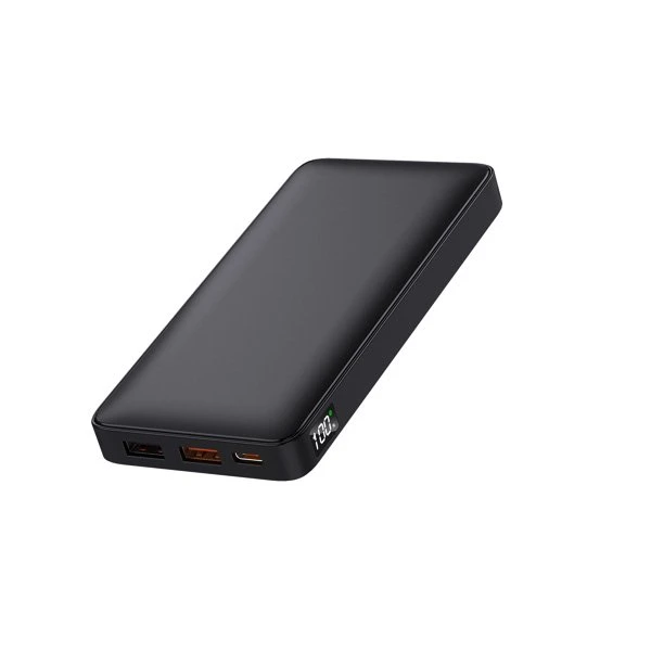 10.000 mAh Işıklı Powerbank LCD Göstergeli Promozone