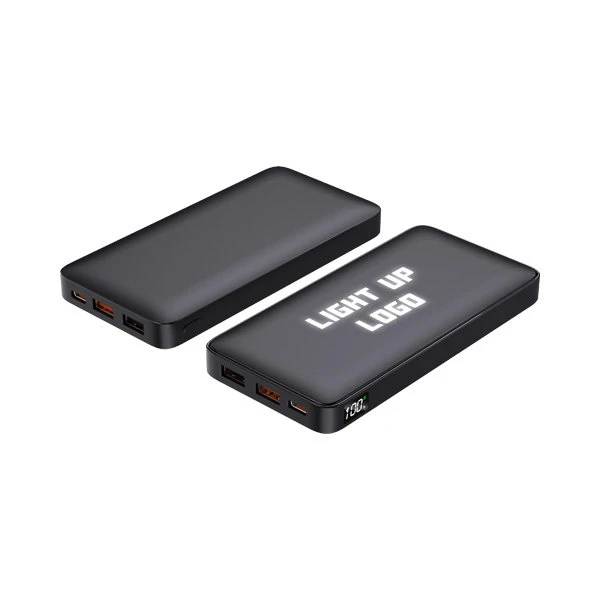 10.000 mAh Işıklı Powerbank LCD Göstergeli Promozone