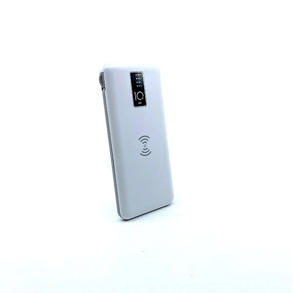 10.000 mAh Wireless Powerbank (Dahili Kablolu) Promozone