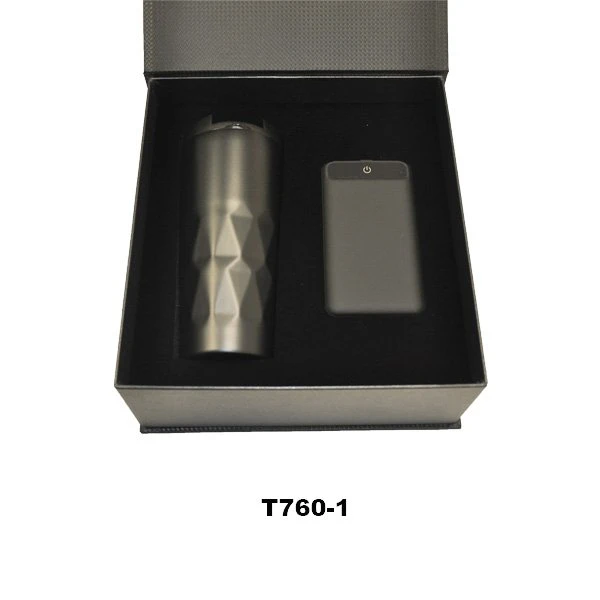 2 Ürünlü Vip Kutulu Hediye Seti (10.000 mAh Powerbank - Termos) Promozone