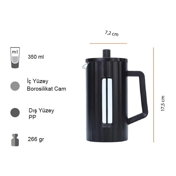 French Press 350 ML Promozone