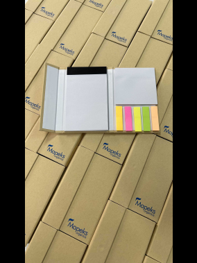 Renkli Yapışkanlı Not Kağıtlı Geri Dönüşüm Bloknot