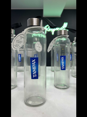 500 ml Cam Matara Şu Şişesi Kılıfsız