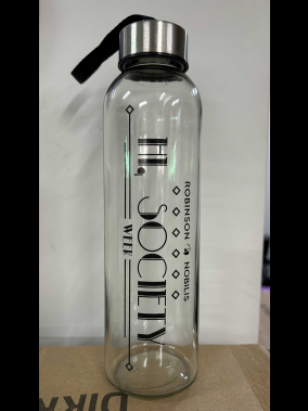 500 ml Cam Matara Şu Şişesi Kılıfsız