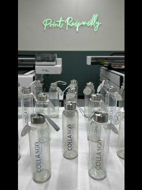 500 ml Cam Matara Şu Şişesi Kılıfsız