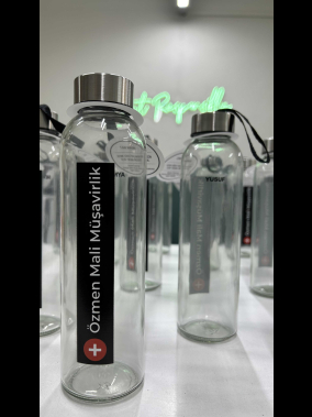 500 ml Cam Matara Şu Şişesi Kılıfsız