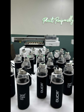 500 ml Kılıflı Cam Şişe