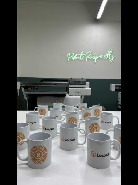 Porselen Süblimasyon Klasik Silindir Promosyon Kupa Bardak - Kutulu