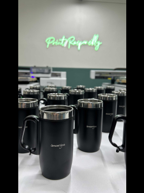 240 ML Kulplu Termos Bardak