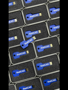 8 GB Anahtar Metal USB Bellek