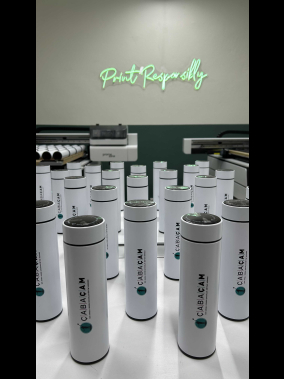 450 ML Isı Derecesi Gösteren Dijital Göstergeli Çelik Termos