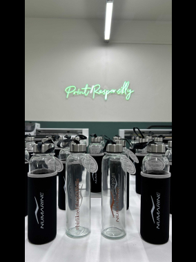 500 ml Kılıflı Cam Şişe