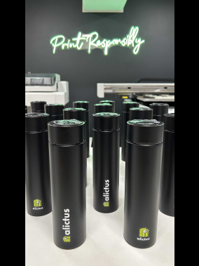 450 ML Isı Derecesi Gösteren Dijital Göstergeli Çelik Termos