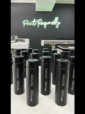 450 ML Isı Derecesi Gösteren Dijital Göstergeli Çelik Termos