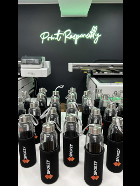 500 ml Kılıflı Cam Şişe