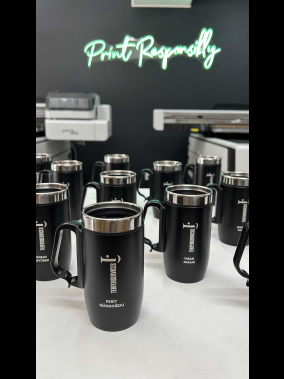 240 ML Kulplu Termos Bardak