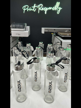 500 ml Cam Matara Şu Şişesi Kılıfsız