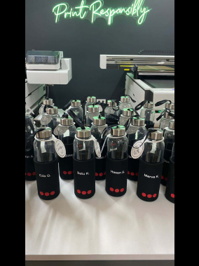 500 ml Kılıflı Cam Şişe