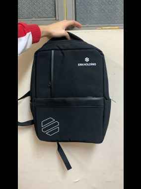 Stoklu Özel Üretim Laptop ve Evrak Özellikli Promosyon  Sırt Çantası