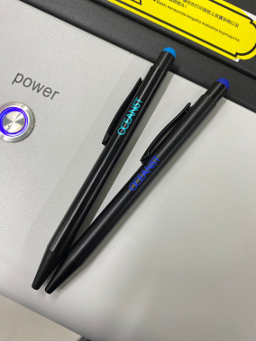 Lazer Baskıyla Renk Değişen Touchpen Metal Kalem