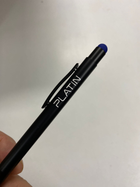 Lazer Baskıyla Renk Değişen Touchpen Metal Kalem