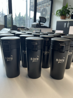 380 ml Kaydırmaz Taban Termos Bardak