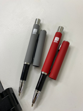 Metal Rubber Gövde Kapaklı Roller Kalem