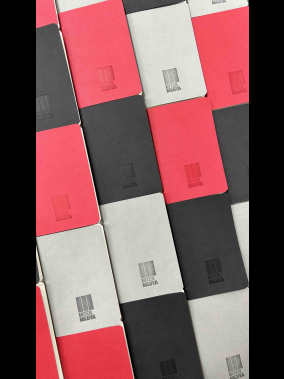 9 x 14 cm Yumuşak Termo Deri Kapaklı Cep Boy Tarihsiz Defter 80 Sayfa 80 gr Ivory Krem Çizgili