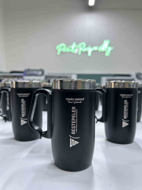 240 ML Kulplu Termos Bardak